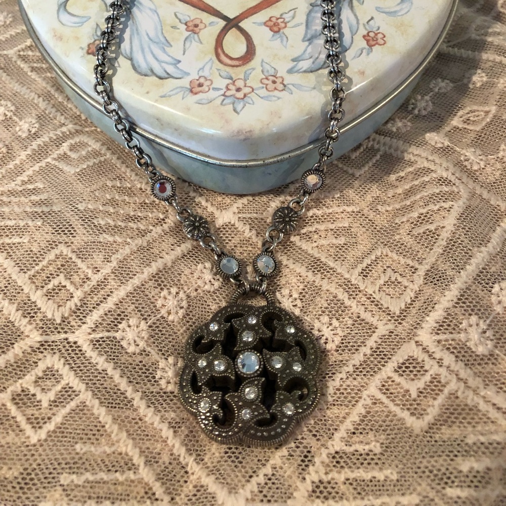 Brighton Collection Necklace, reversible. 🌸